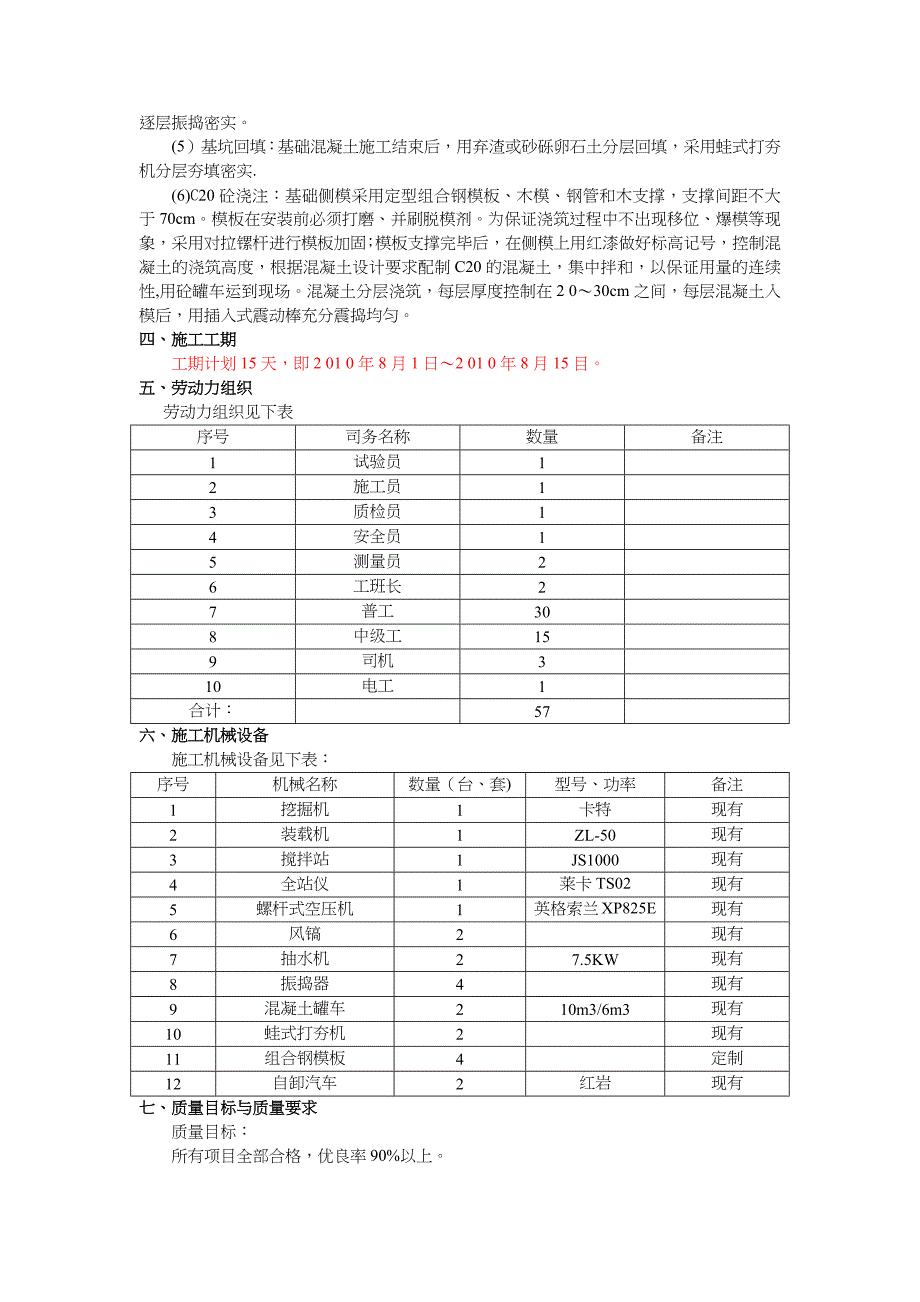 洞门挡墙施工方案试卷教案_第3页