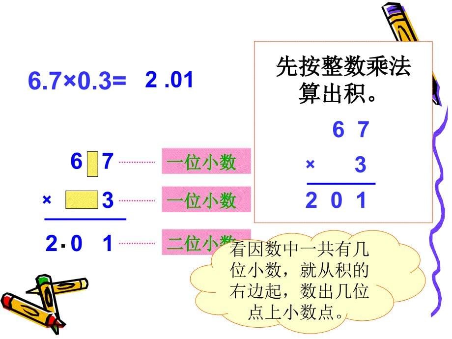 五年级数学上册第1单元小数乘法复习PPT课件_第5页