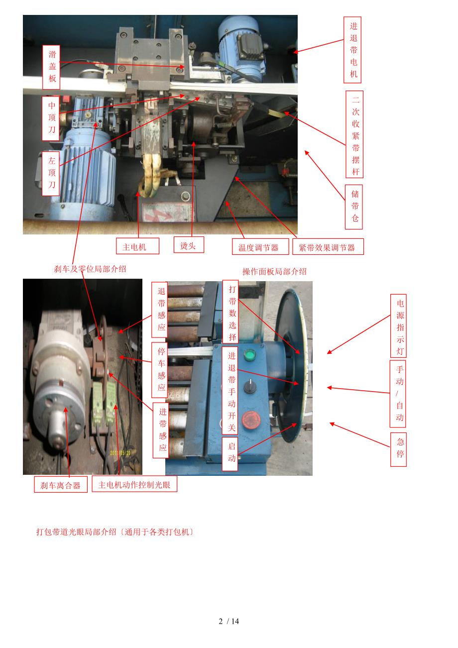 打包机维修手册范本_第2页
