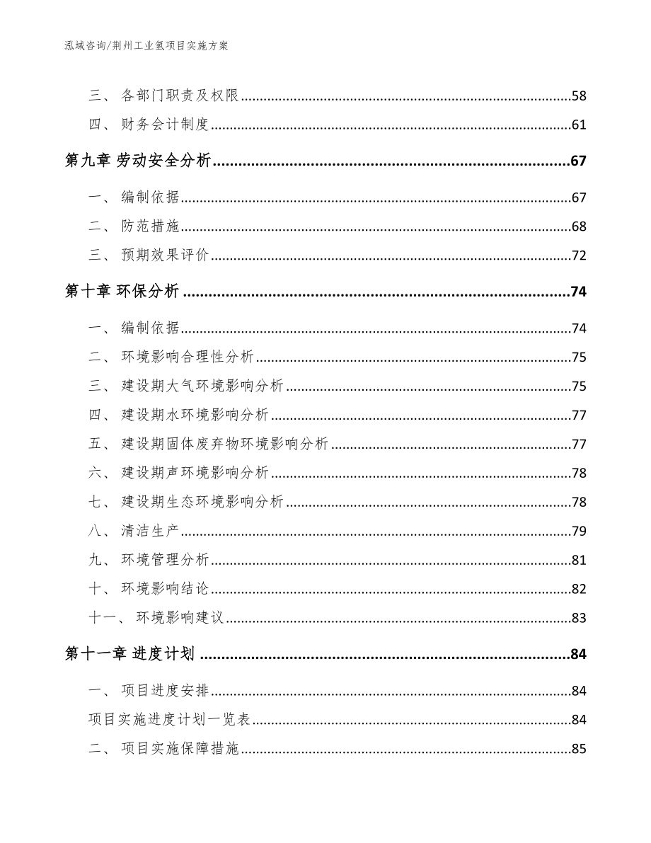 荆州工业氢项目实施方案_第4页