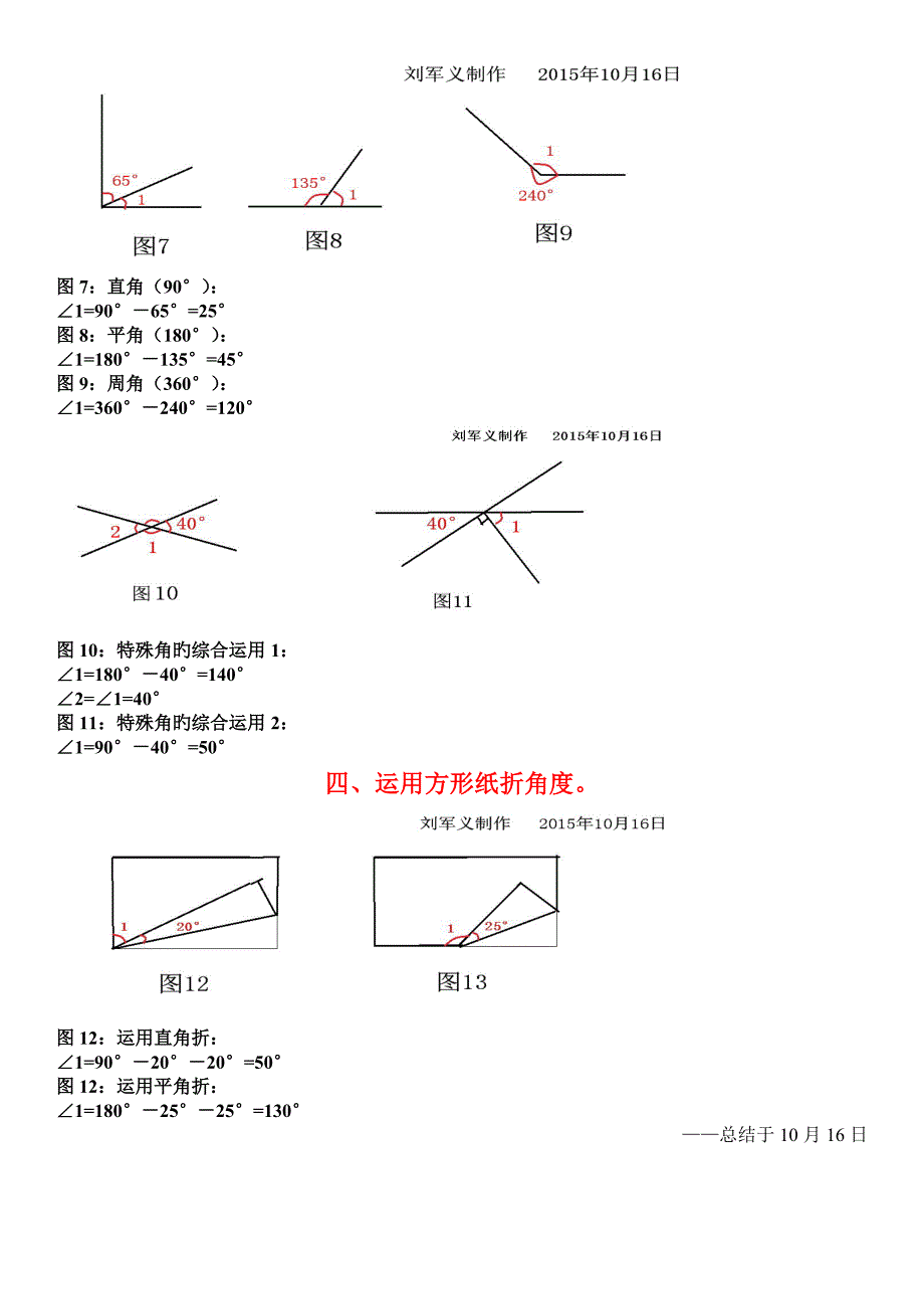 小学四年级求角度知识归类总结_第2页