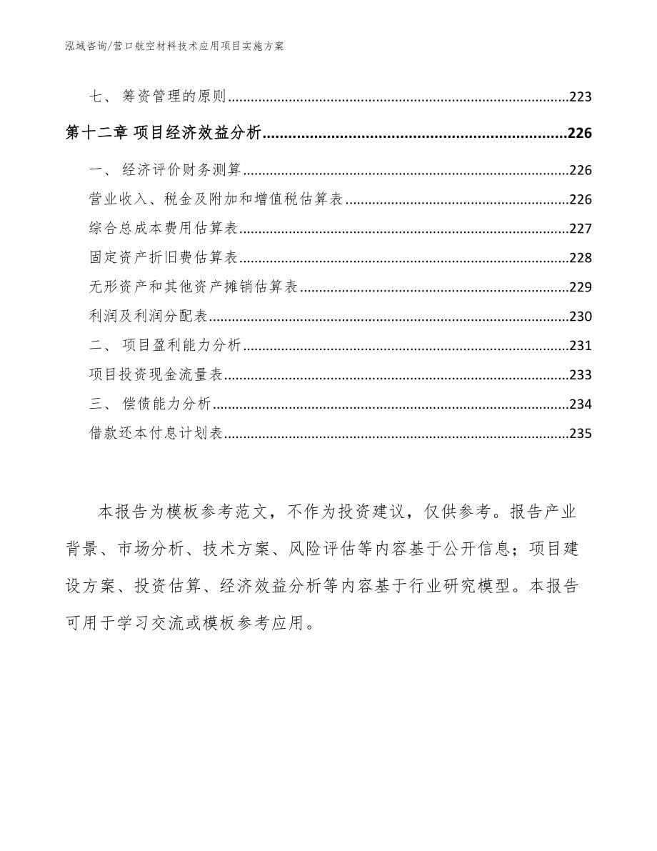 营口航空材料技术应用项目实施方案_第5页