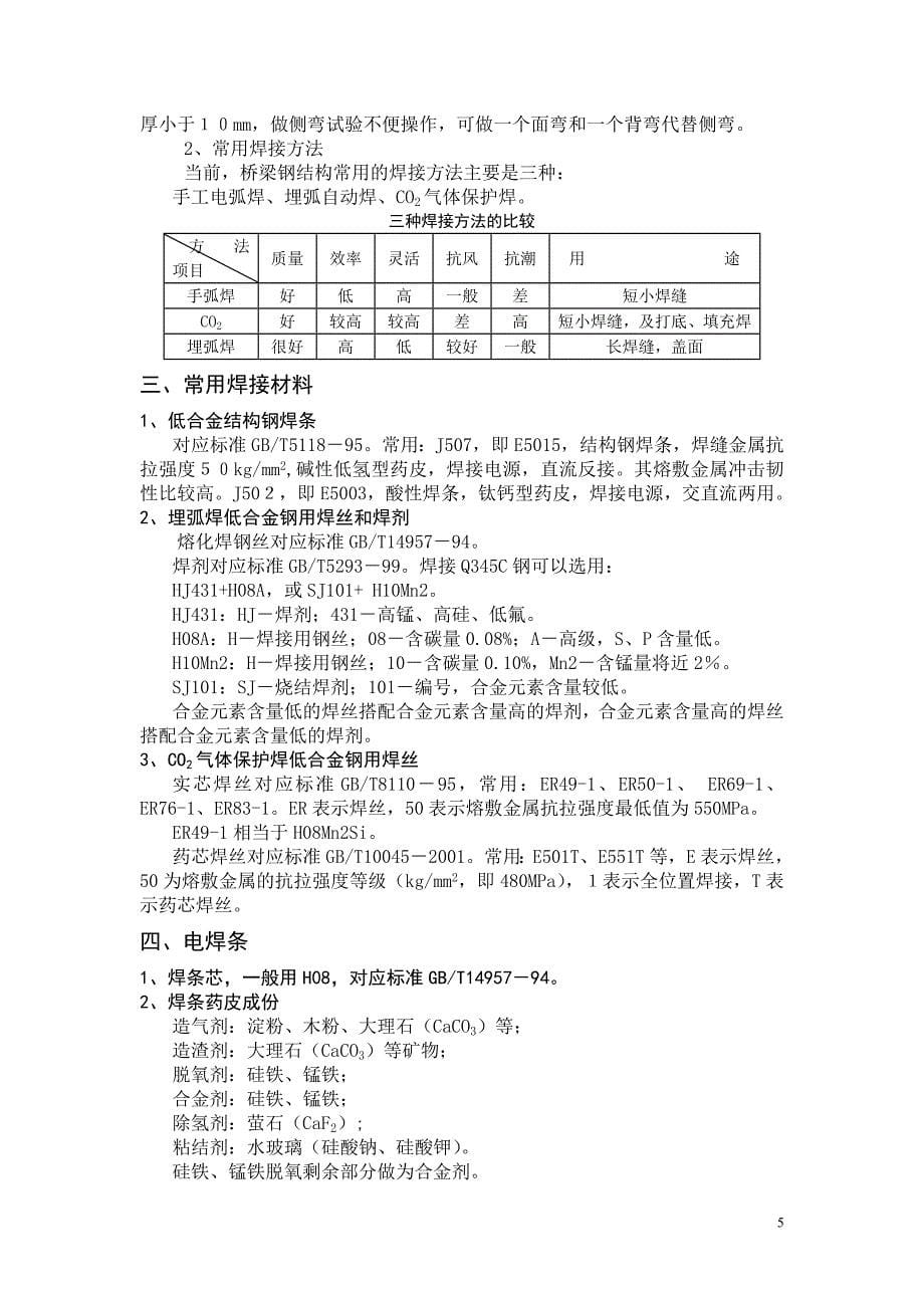 精品资料2022年收藏桥梁钢结构基础知识_第5页