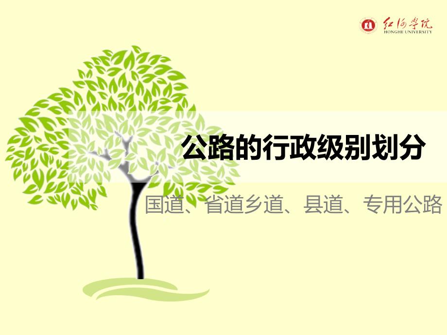 公路的行政级别划分_第1页