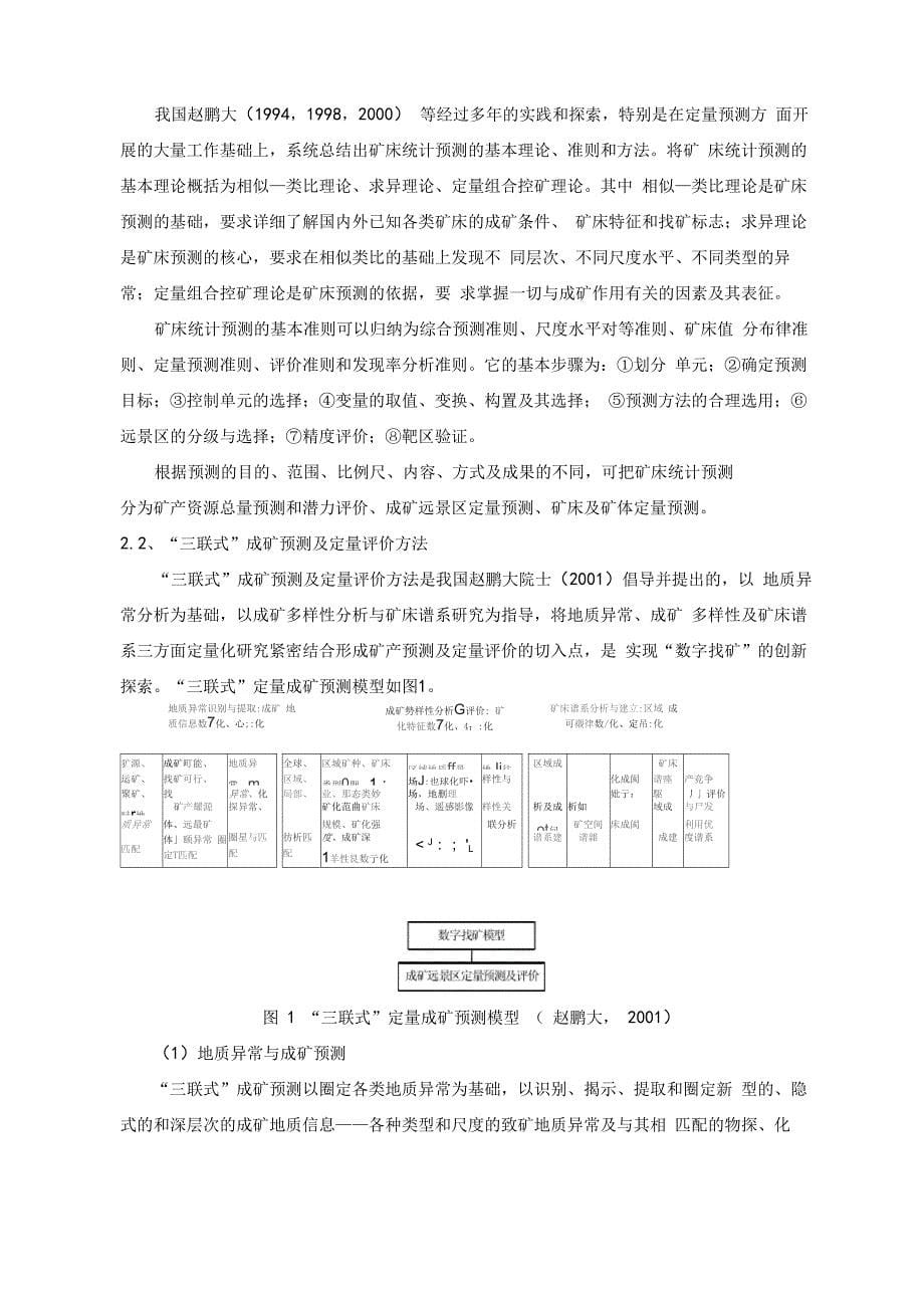 矿产资源定量评价方法综述_第5页