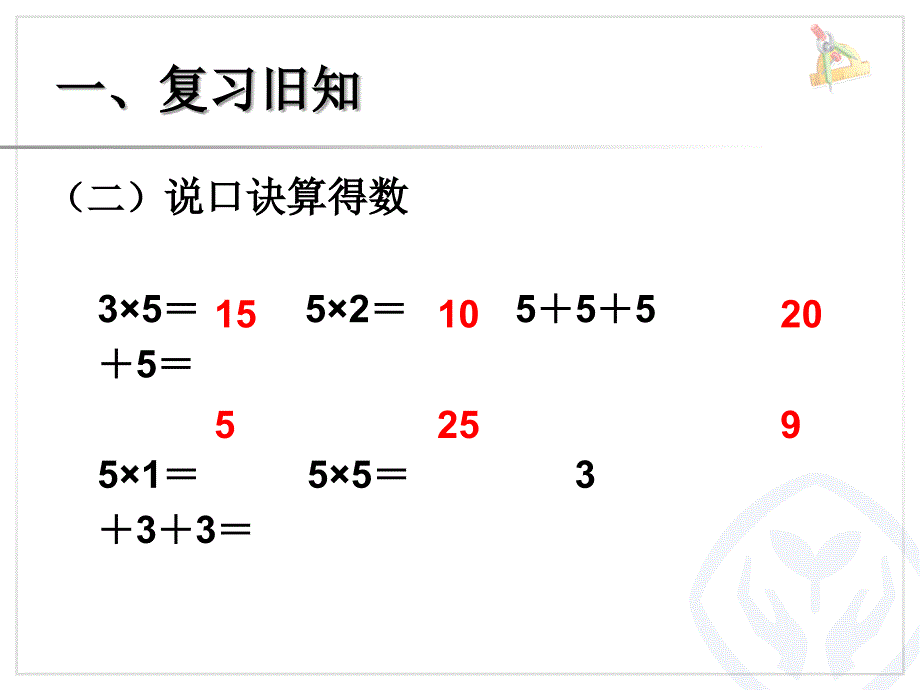 第单元表内乘法一的乘法口诀新人教版数学二年级上册ppt_第4页