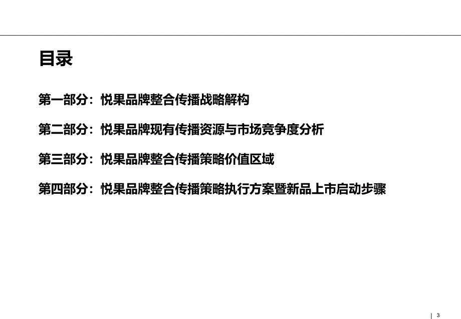 资料悦果品牌上市暨整合营销传播报告课件_第3页