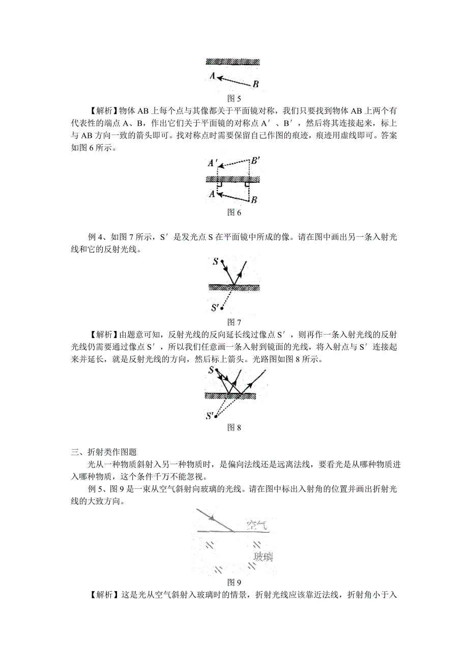 《光现象》作图题大荟萃.doc_第2页