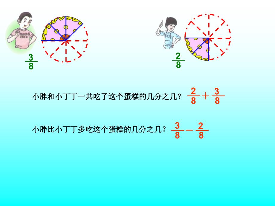 原龙完小人教版小学五年级下册数学同分母分数加减法课件2_第4页