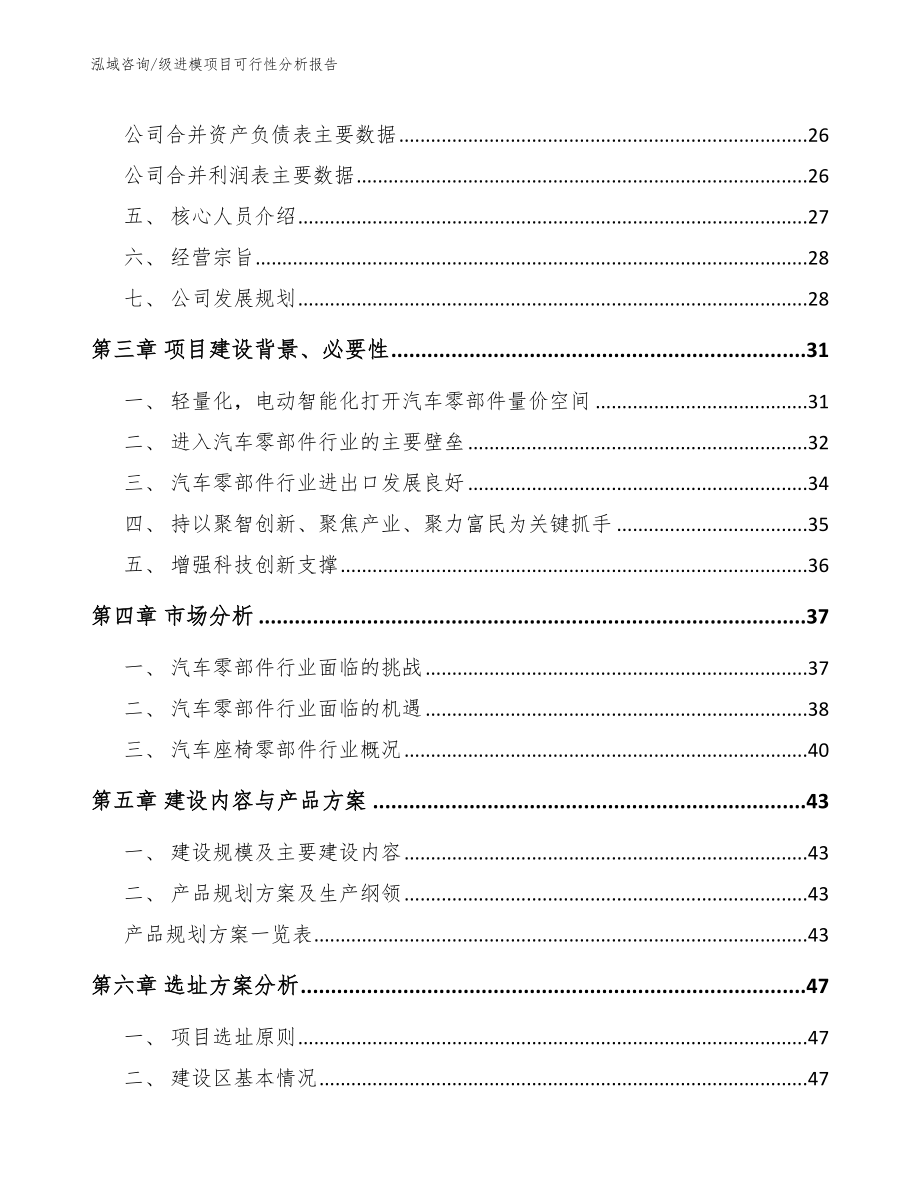 级进模项目可行性分析报告（模板范本）_第3页