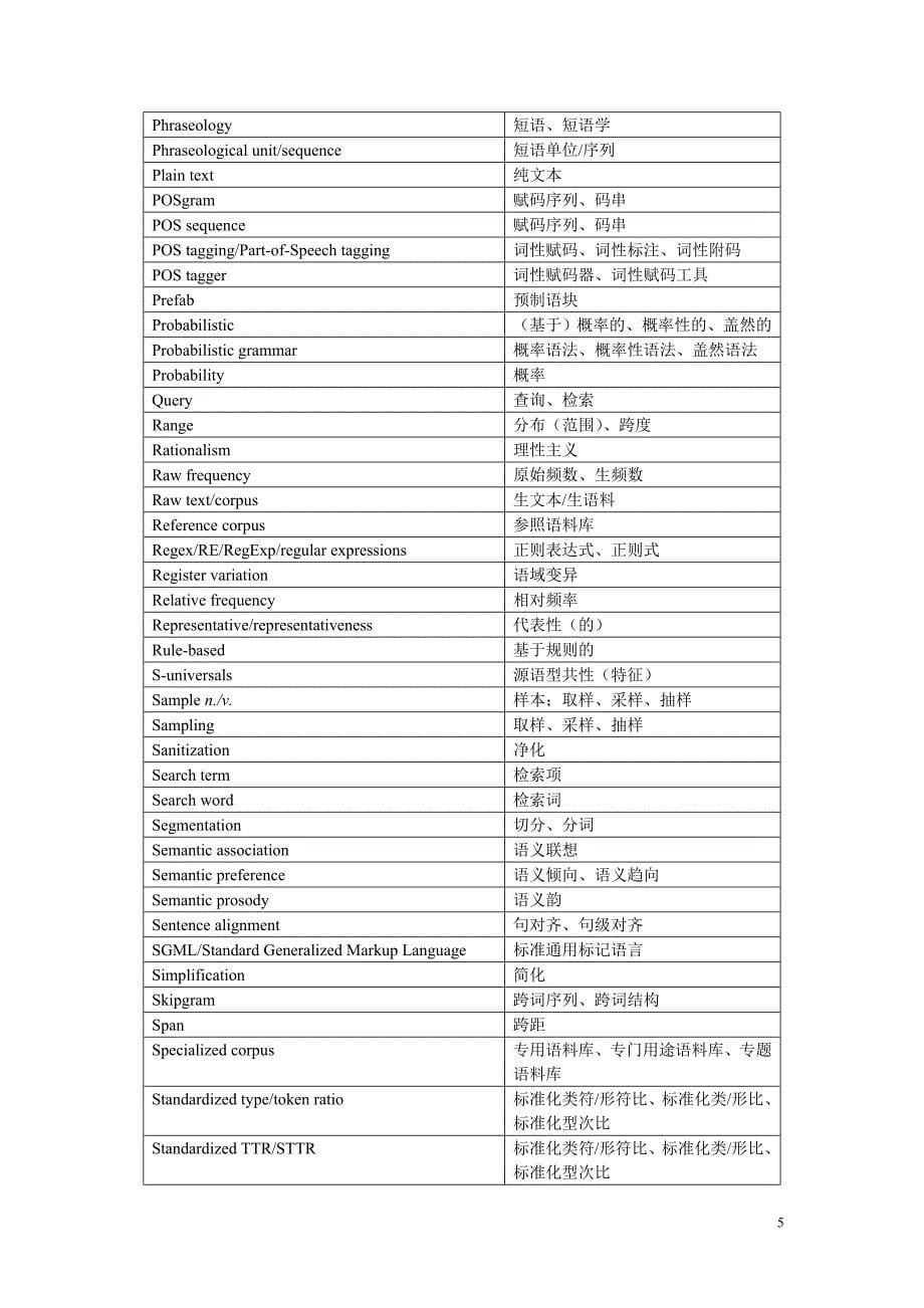 语料库语言学术语汇编A glossary of corpus linguistics.doc_第5页