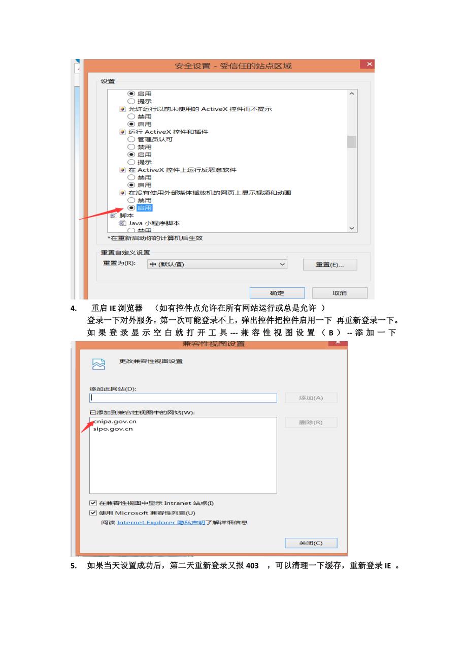 专利电子申请网无法登陆解决办法_第3页