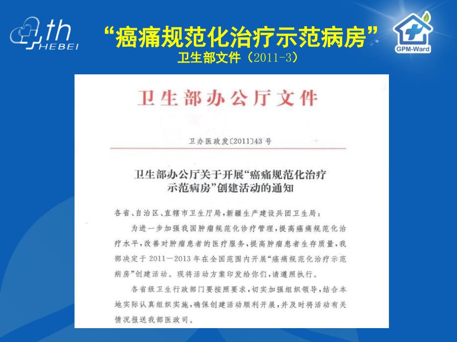 癌痛示范病房建设经验 ppt课件_第4页