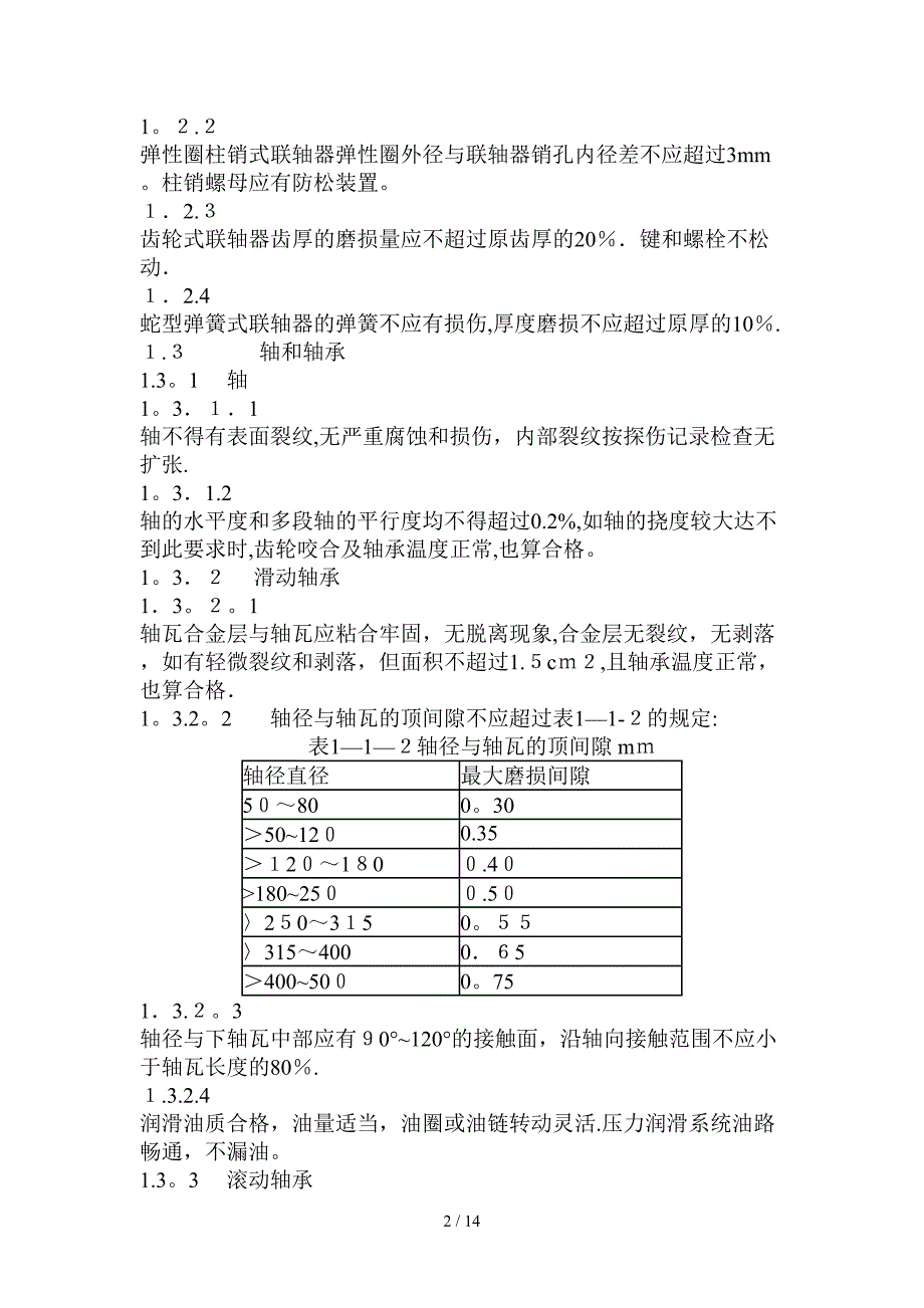 机电设备检修完好标准1_第2页