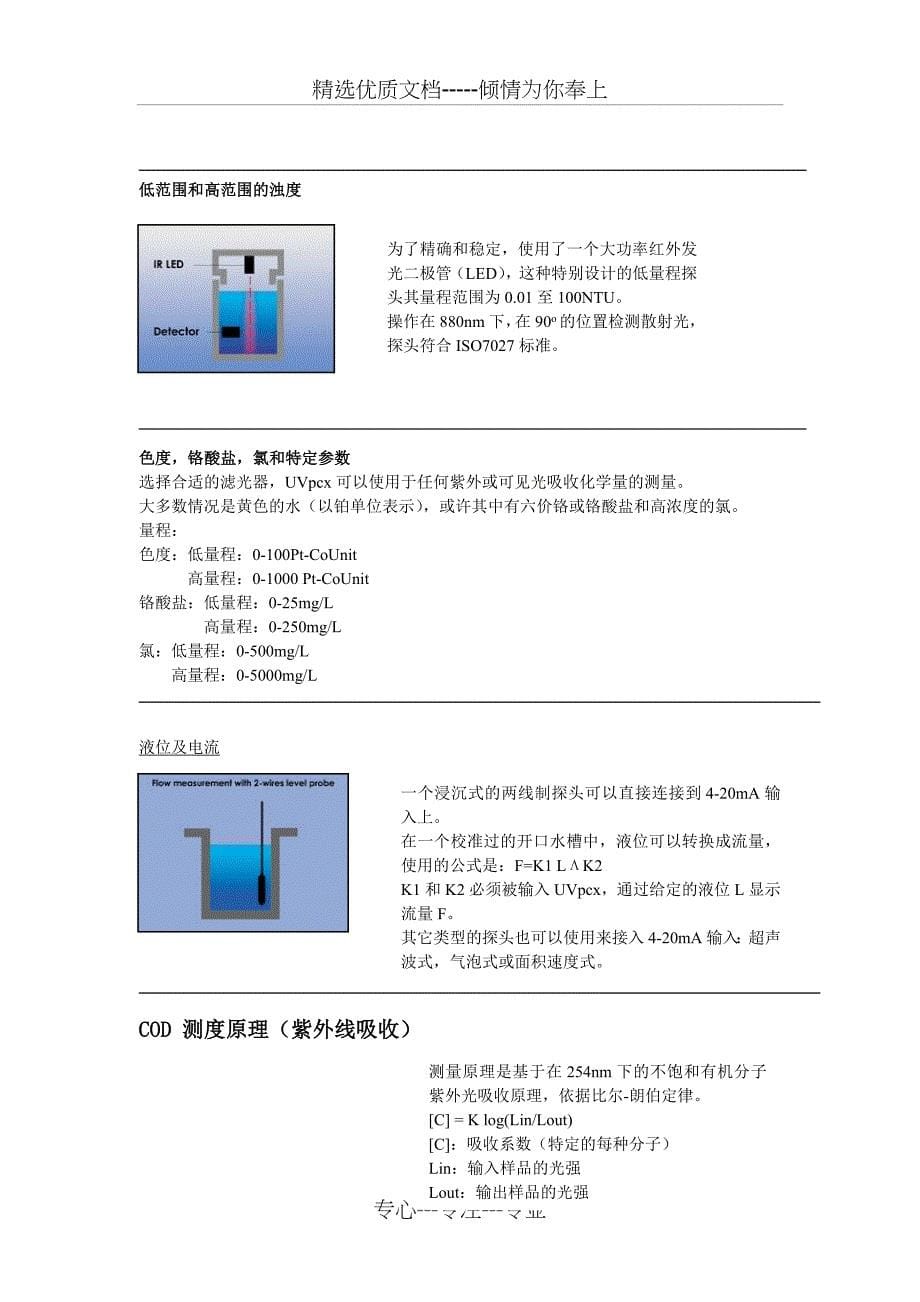 AWA-UVpcx多参数在线水质分析仪_第5页