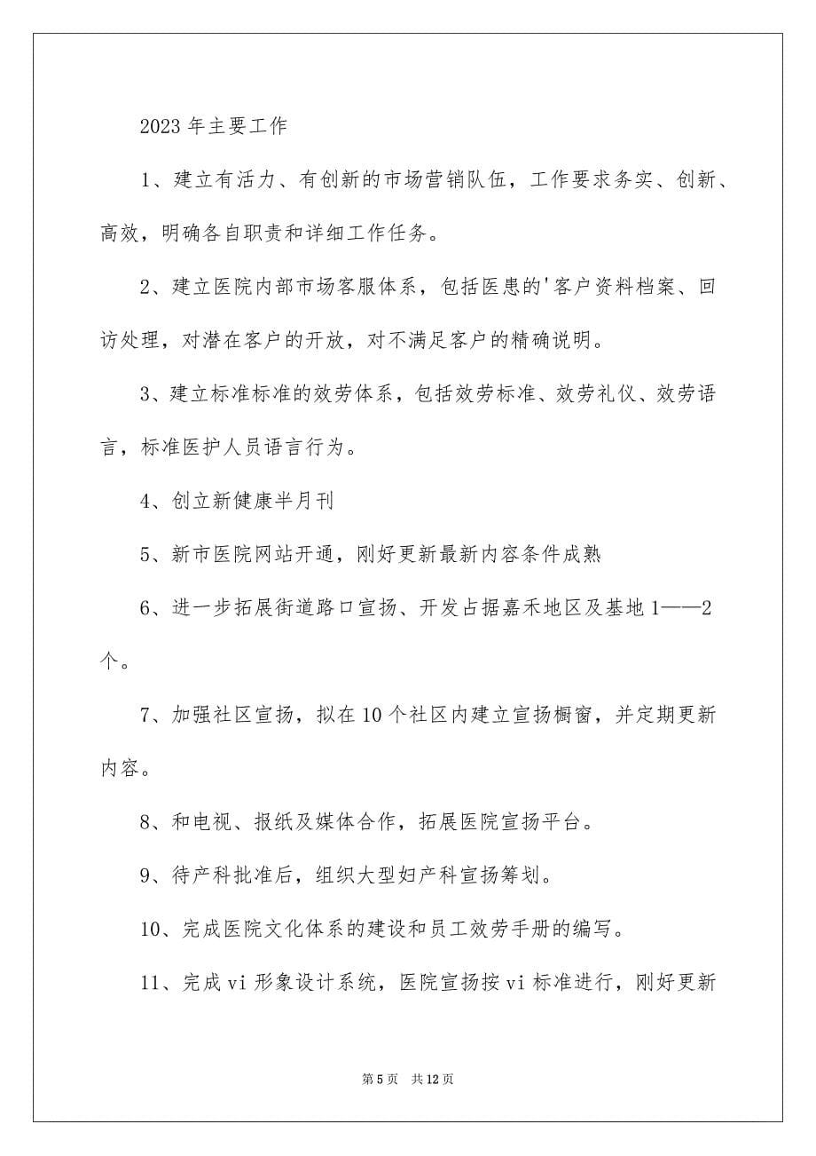 2023年销售总监的个人工作计划范文.docx_第5页