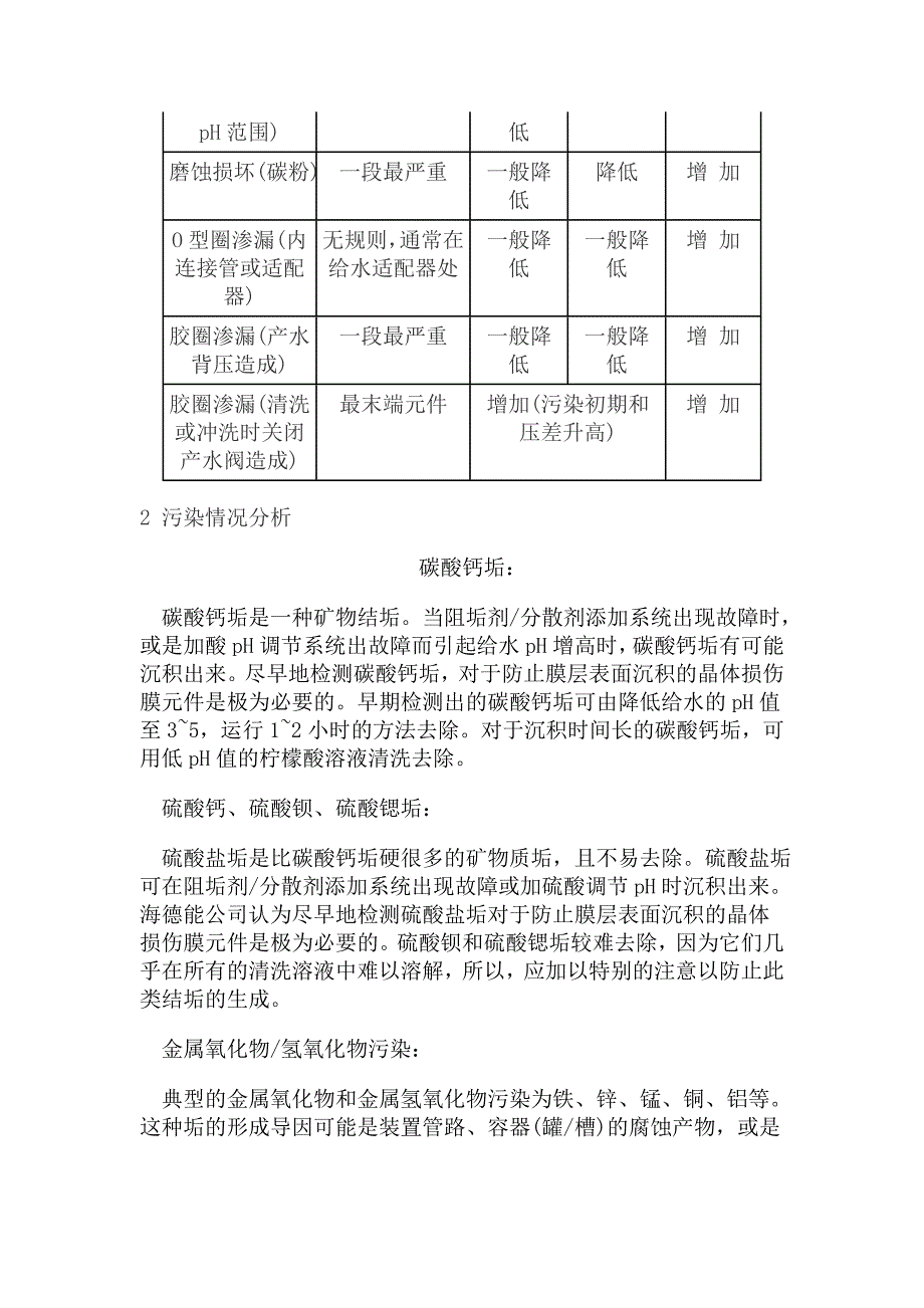 反渗透膜清洗方案.doc_第3页