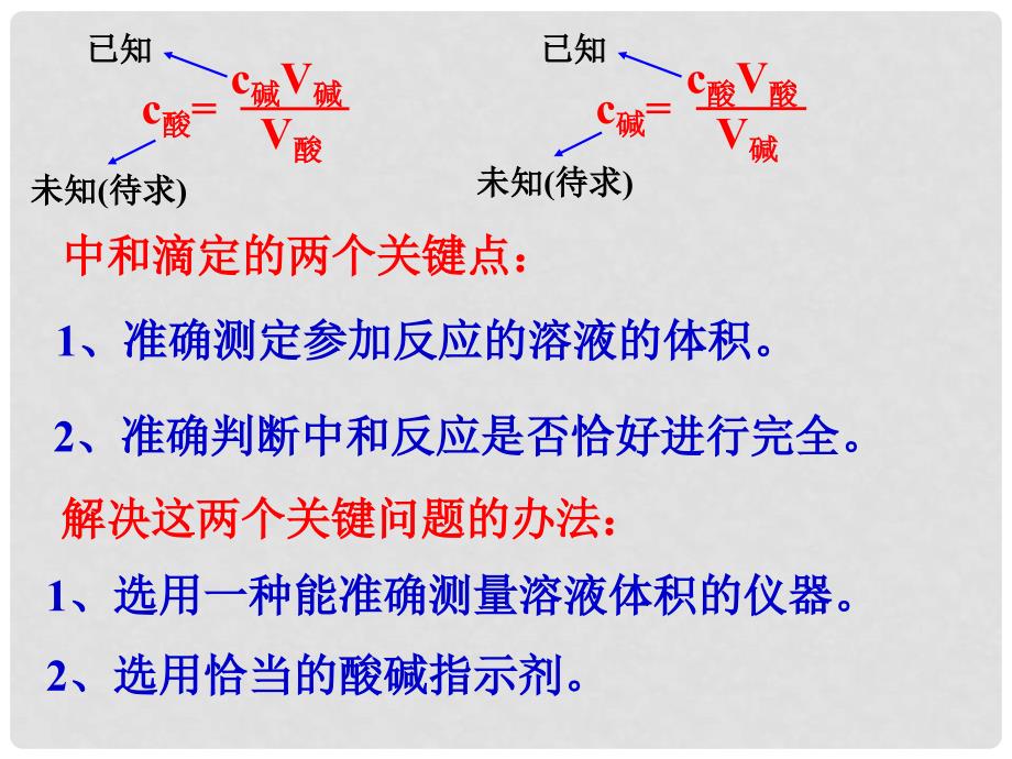 浙江省杭州市高中化学 专题3 溶液中的离子反应 3.2.2 酸碱中和滴定课件 苏教版选修4_第4页