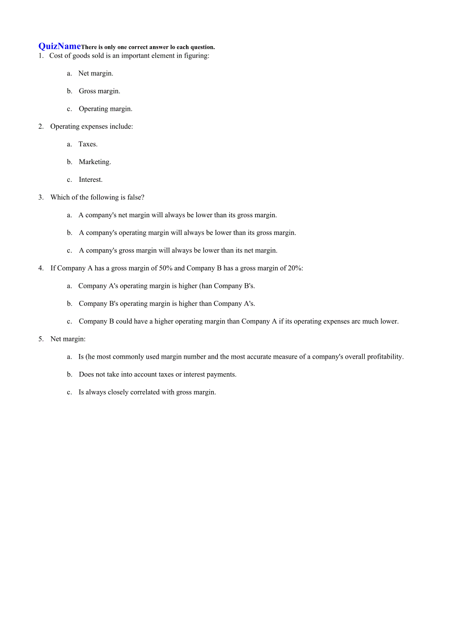 Different Types of Profit Margins - bivio.docx_第2页