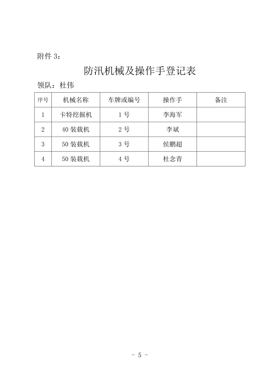 三公司防汛方案_第5页