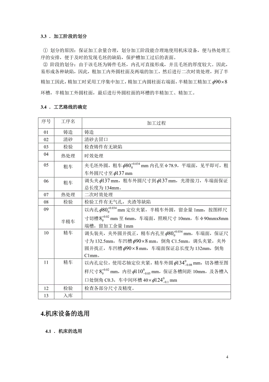 活塞工艺课程设计_第4页