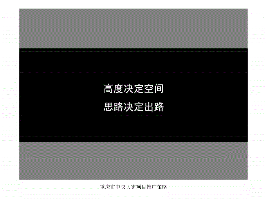 重庆市中央大街项目推广策略课件_第2页