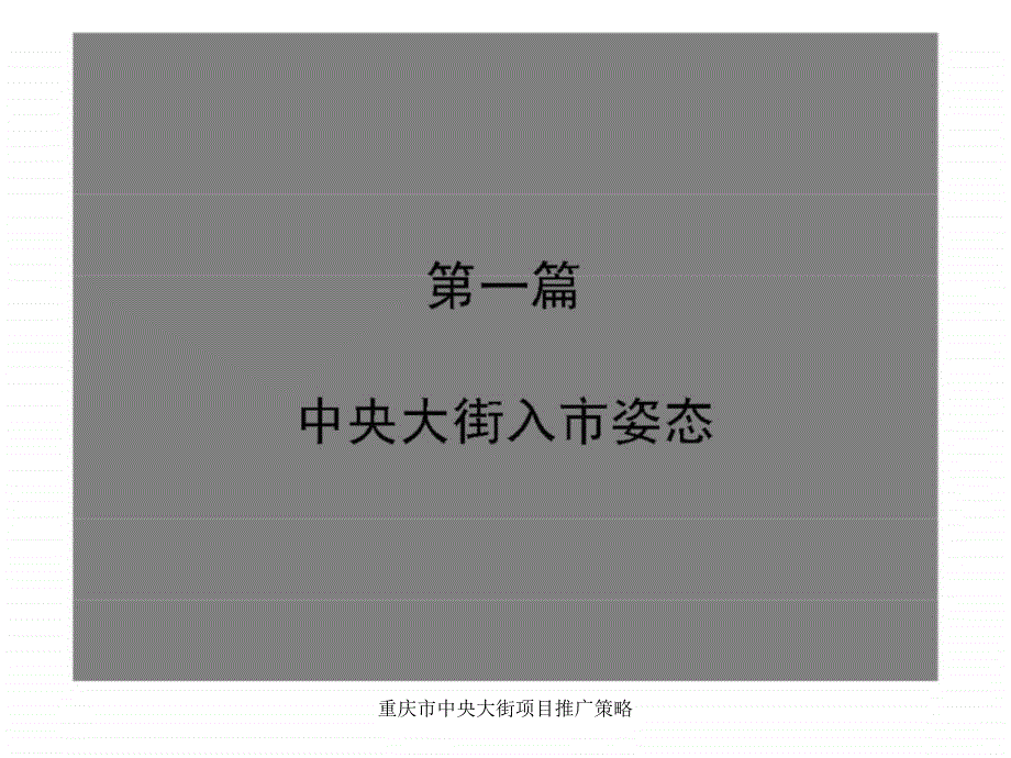 重庆市中央大街项目推广策略课件_第4页