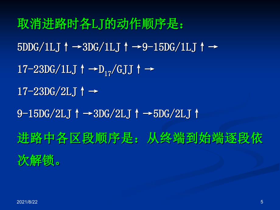 铁路信号158取消进路和人工解锁推荐课件_第5页