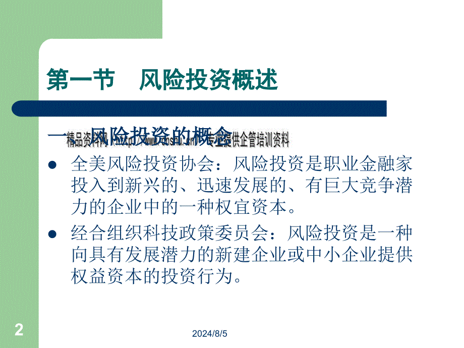 风险投资项目评估与策略_第2页