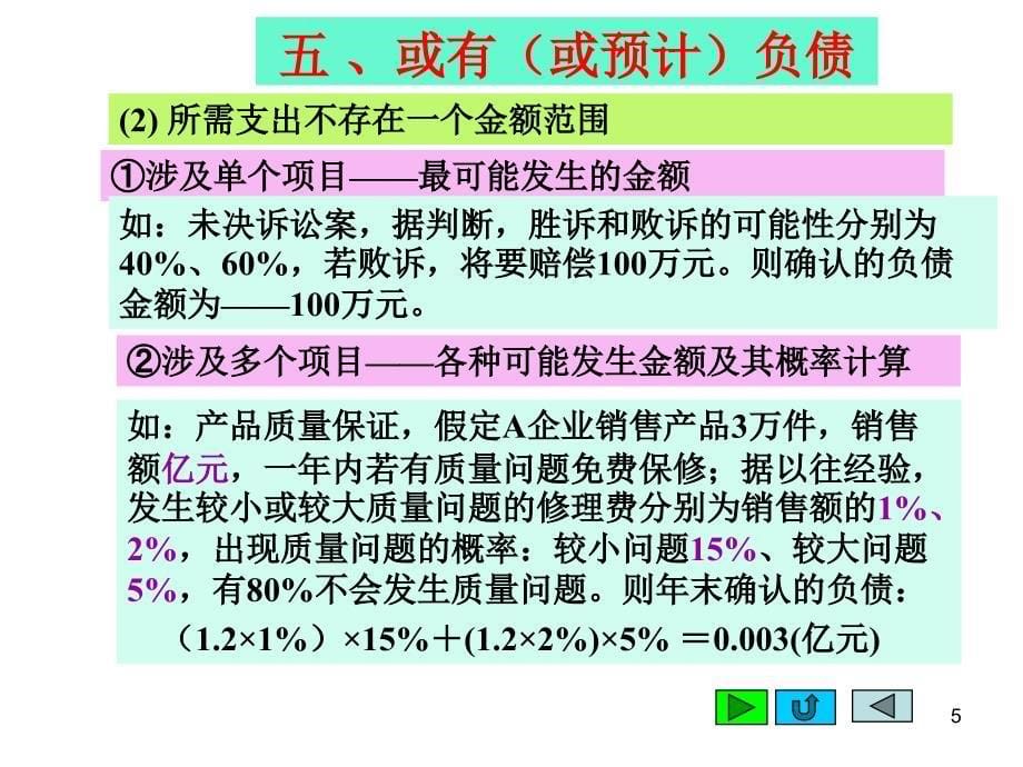 预计负债PPT课件_第5页