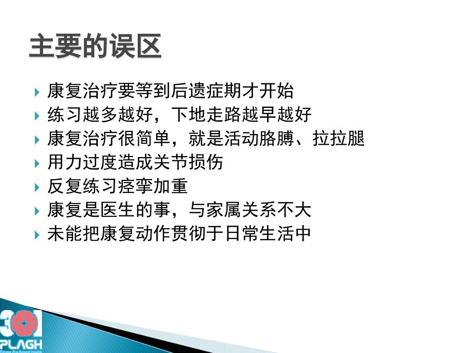 偏瘫康复的几大误区课件_第2页