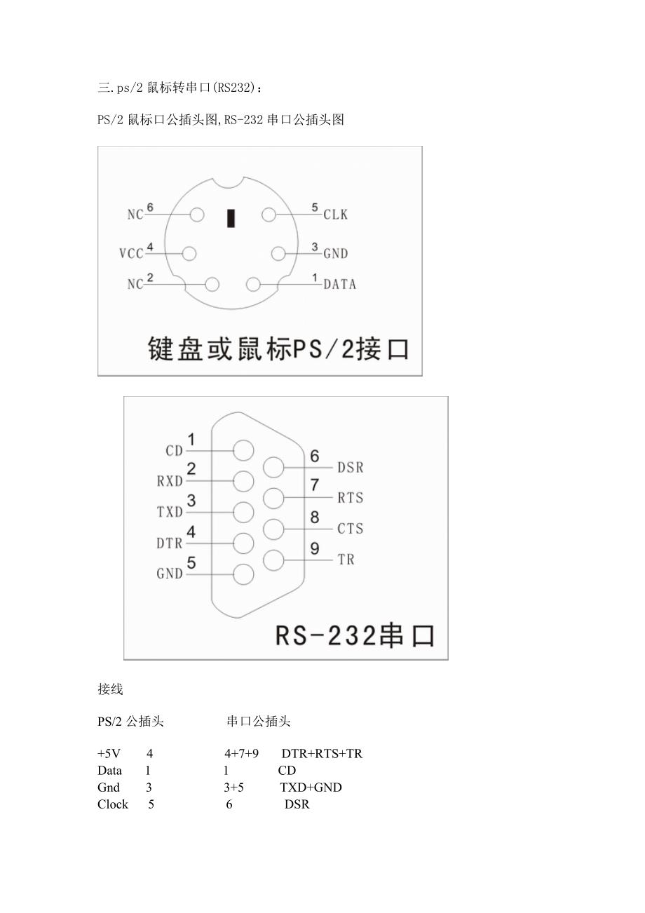 鼠标,键盘,ps2,usb,串口,转换接线方法(图).doc_第2页