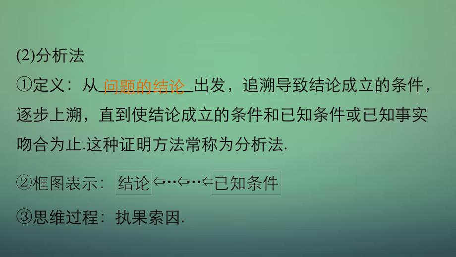 高考数学大一轮复习 13.2直接证明与间接证明课件 理 苏教版_第4页