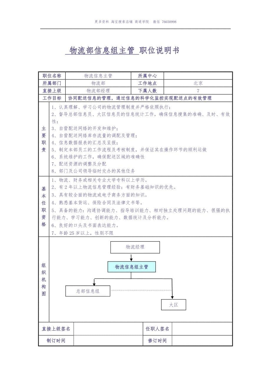 物流岗位职责（天选打工人）(1).docx_第5页