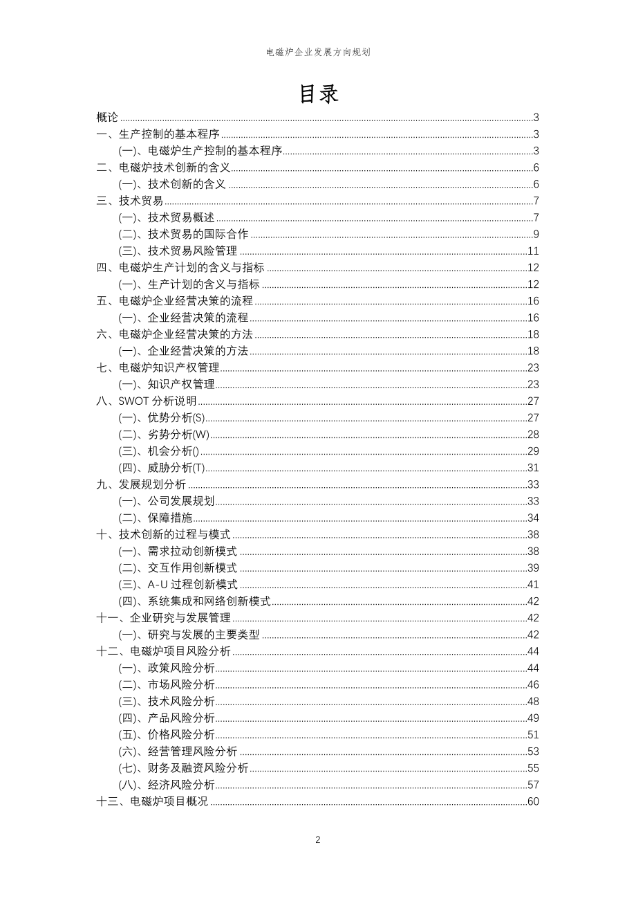 2023年电磁炉企业发展方向规划_第2页