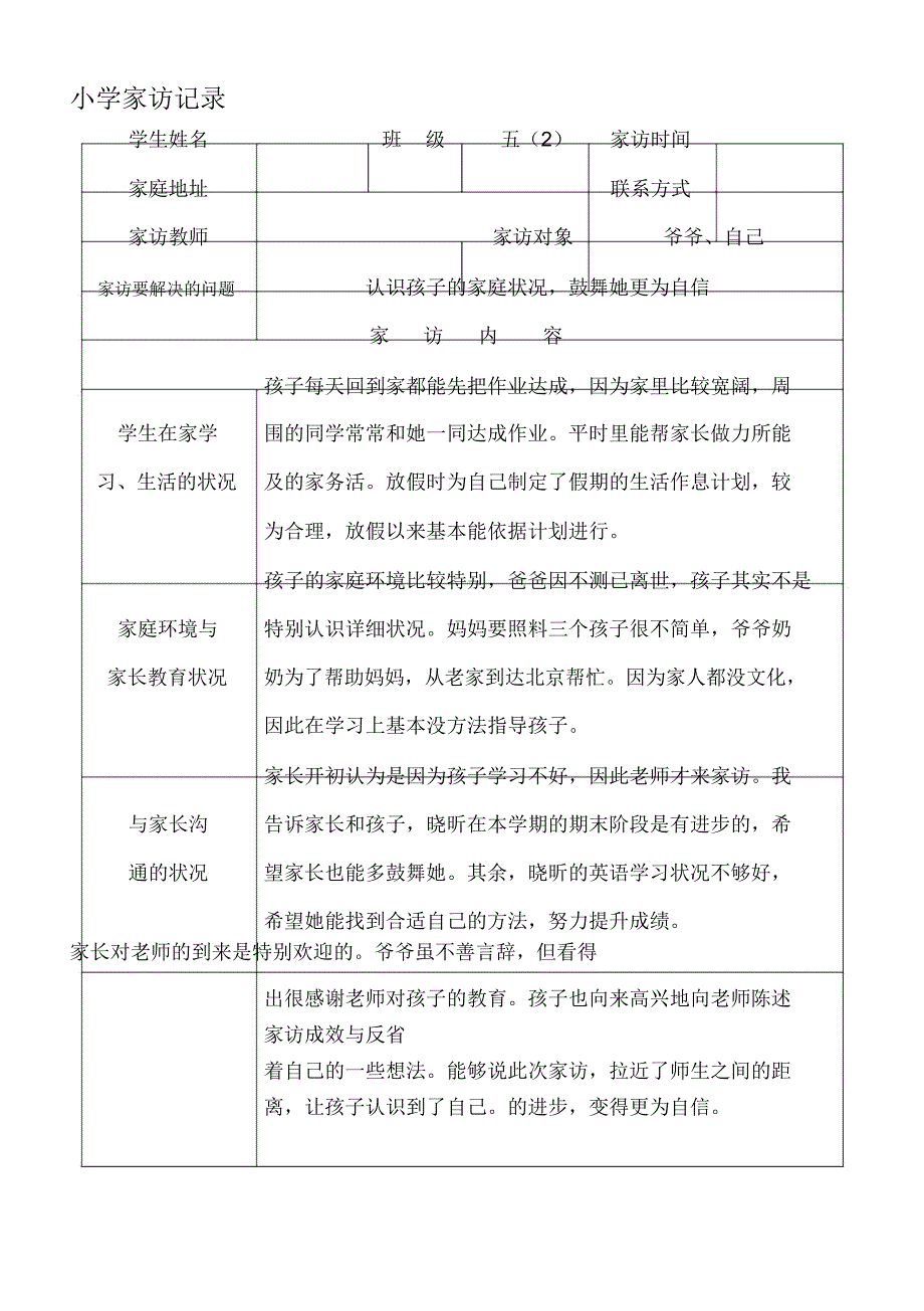 小学家访详细记录表格式.docx_第2页