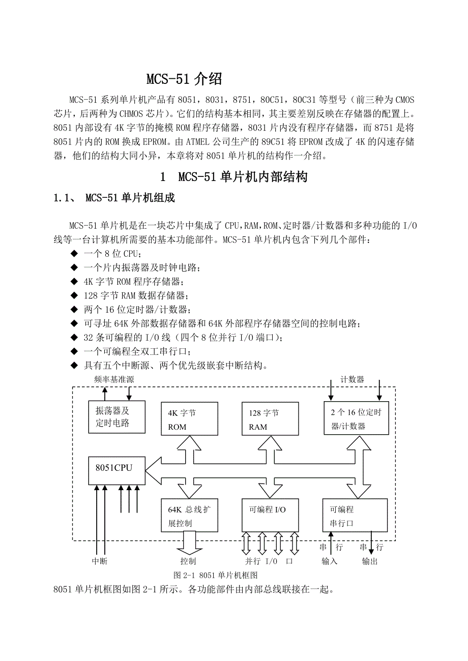 MCS-51单片机结构介绍.doc_第1页