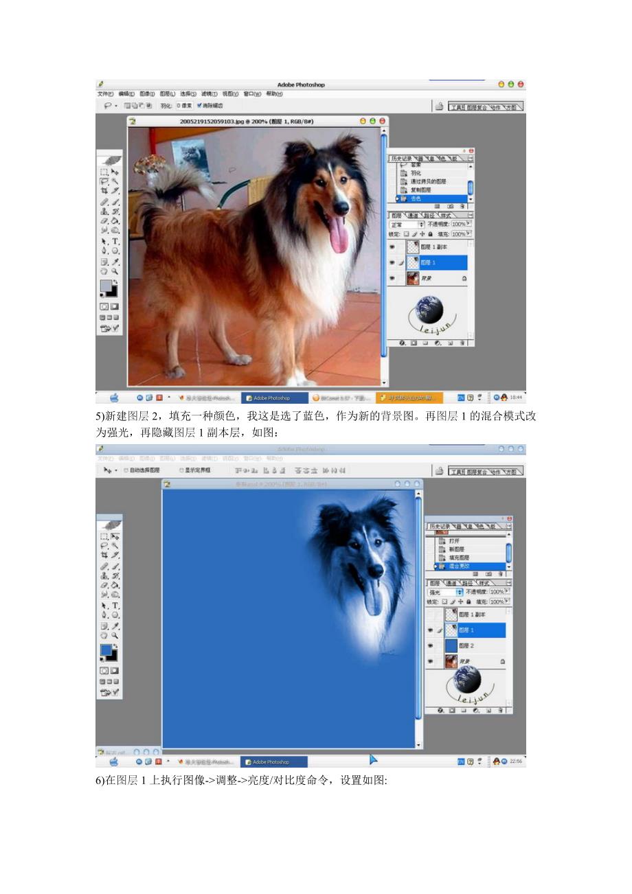 PhotoShop抠出毛绒绒的牧羊犬的经典抠图教程.doc_第3页