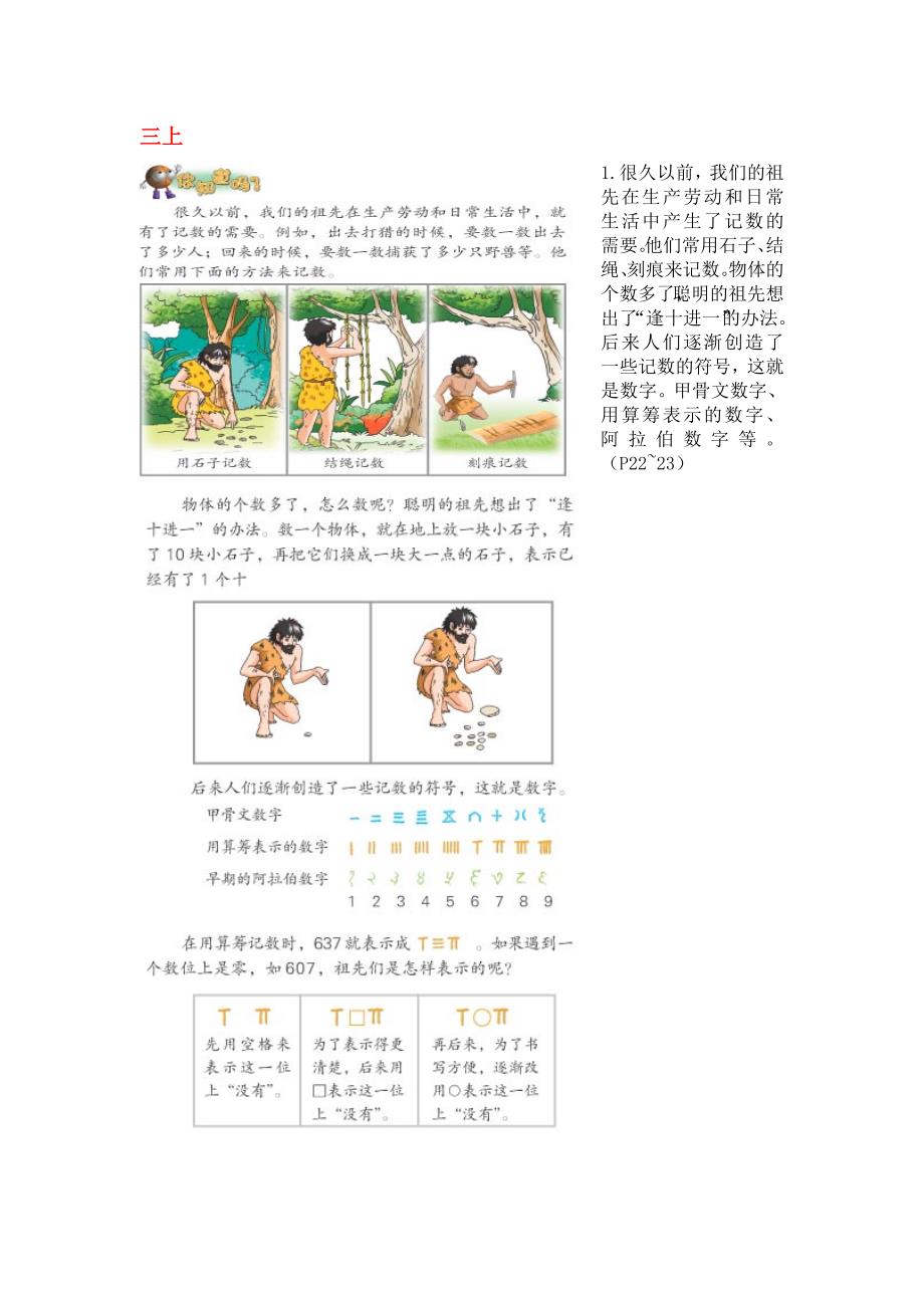 小学课本每册数学史资料整理(庄燕).doc_第1页