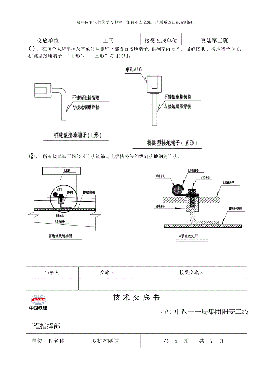 大避车洞洞室施工样本.doc_第4页