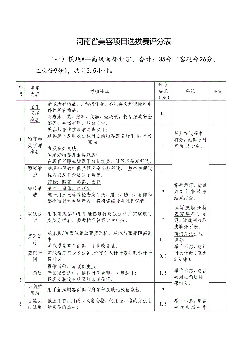 第45届世界技能大赛河南省美容项目选拔赛样题.doc_第3页