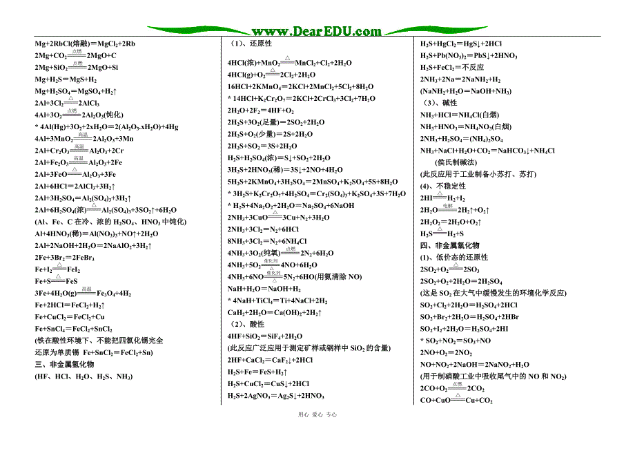 高三化学方程式大全.doc_第2页