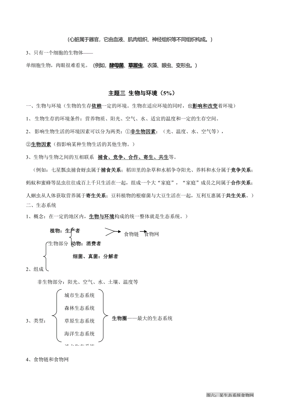 2023年初中生物结业考试知识点复习.doc_第3页