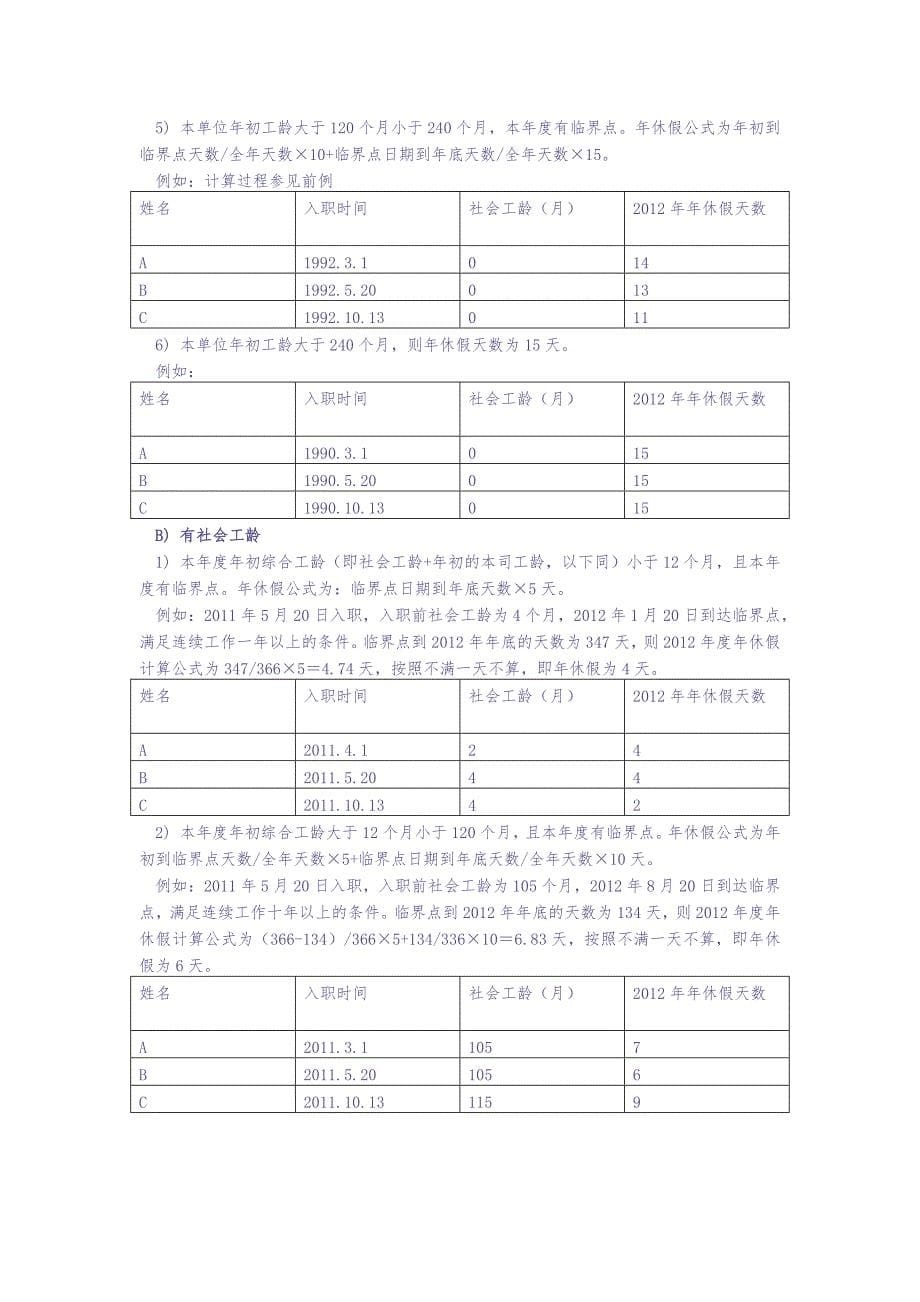 职工带薪年休假的21种核算公式（天选打工人）.docx_第5页