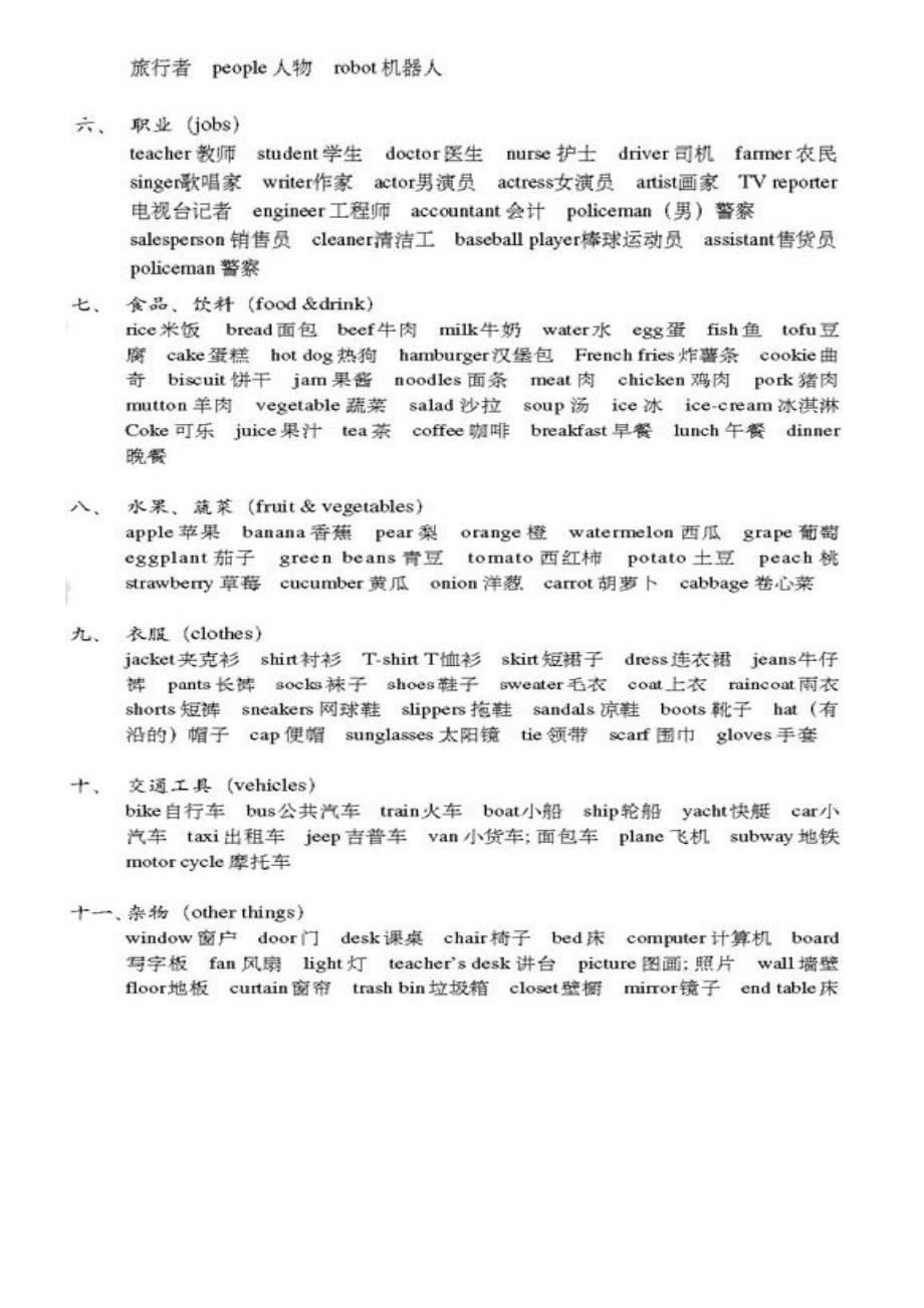 2021年小升初英语总复习词汇句型语法.doc_第2页