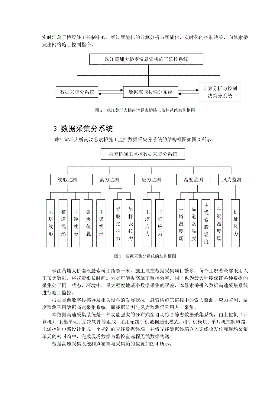 珠江黄埔大桥南汊悬索桥施工监控系统总体框架.doc_第2页