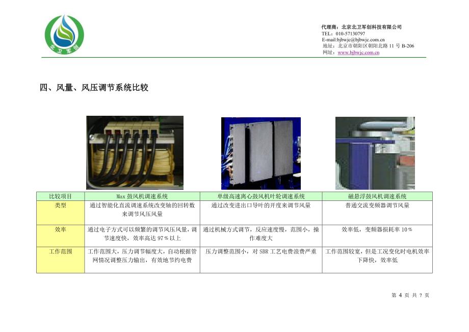 比较MAX空气悬浮离心鼓风机传统单级高速离心鼓风机磁悬浮单级离心鼓风机.doc_第4页