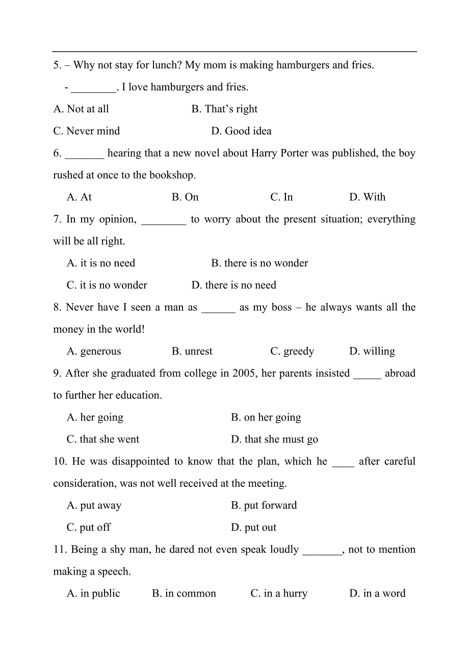 09年高二英语下册期中联考试题.doc_第2页