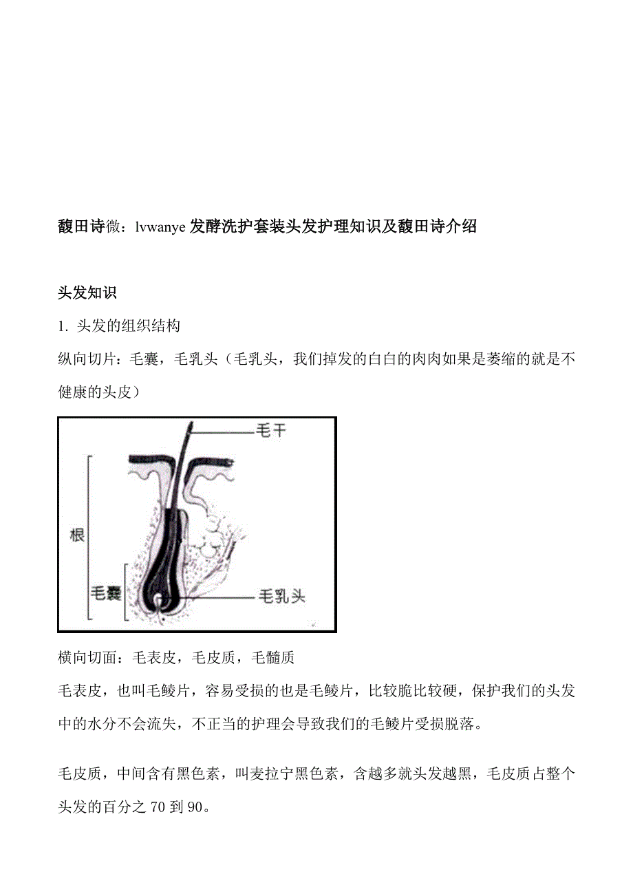 宜霖老师：馥田诗发酵洗护套装基础知识.doc_第1页