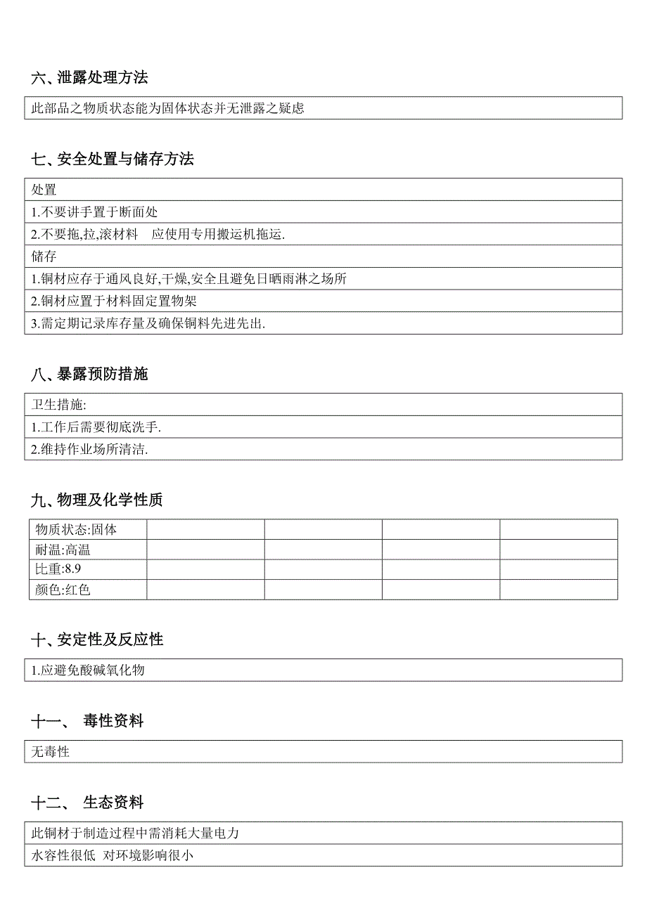 紫铜-MSDS.doc_第2页